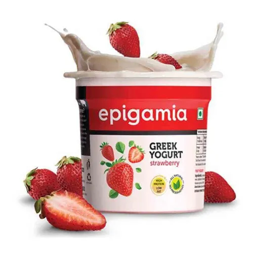 Epigamia Strawberry Greek Yogurt