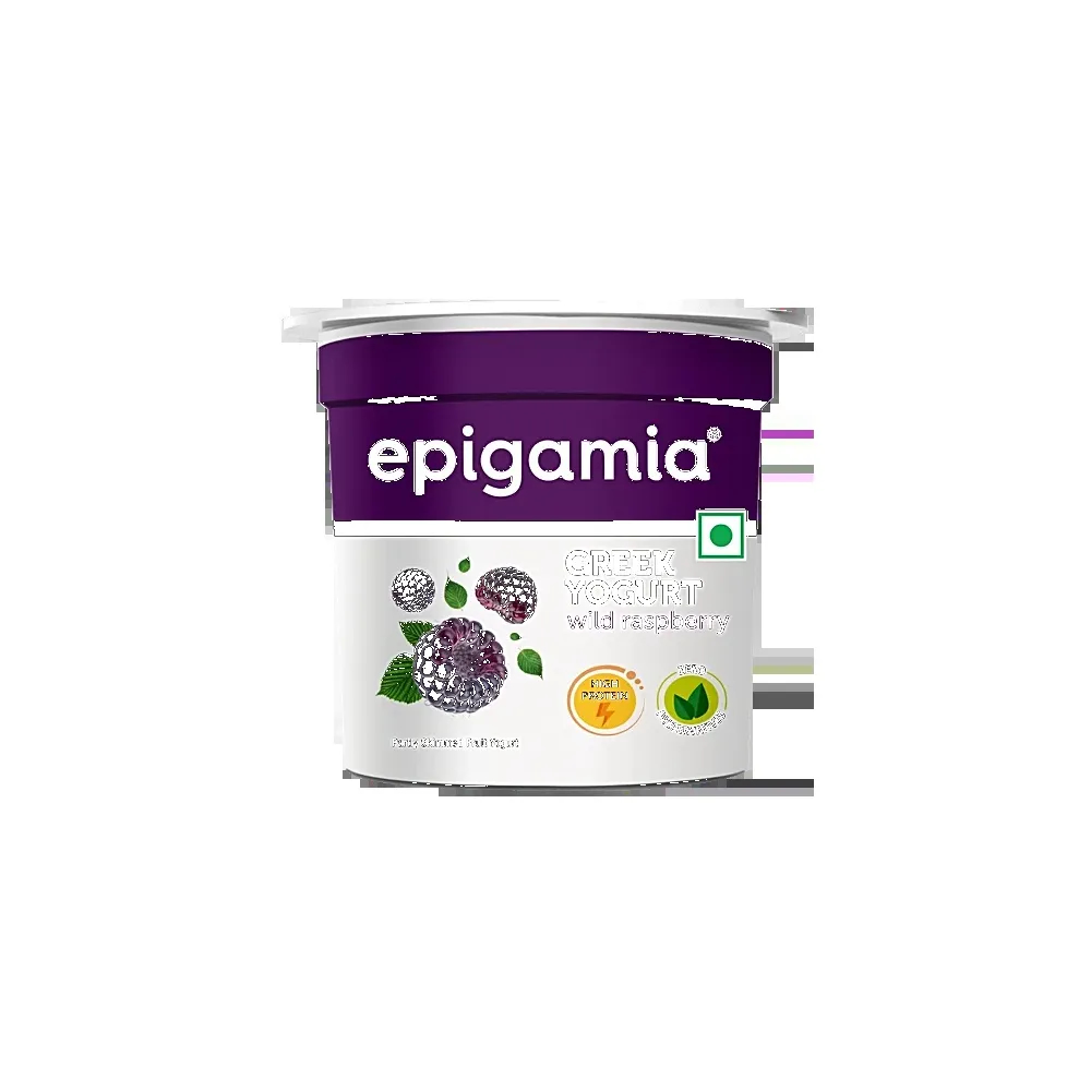 Epigamia Wild Rasberry Greek Yogurt
