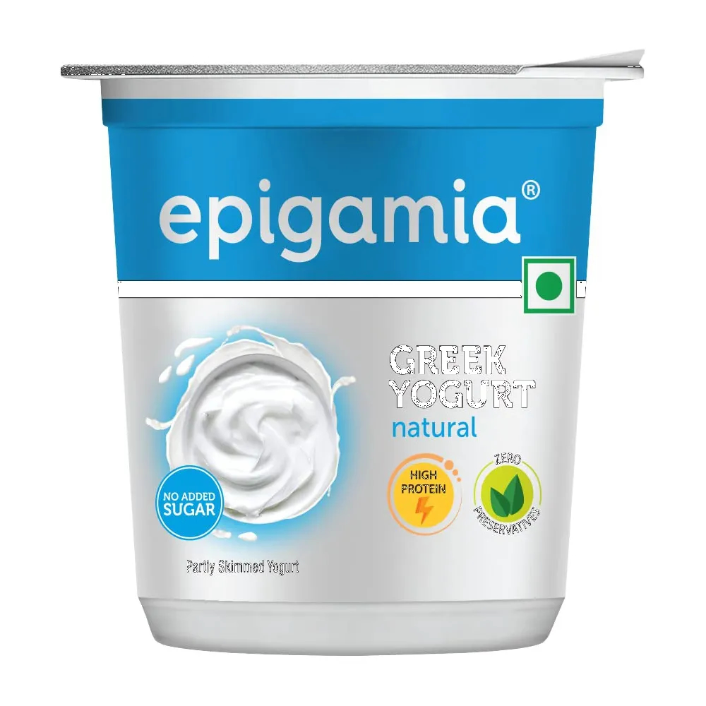 Epigamia Greek Yoghurt Natural 400 Gm