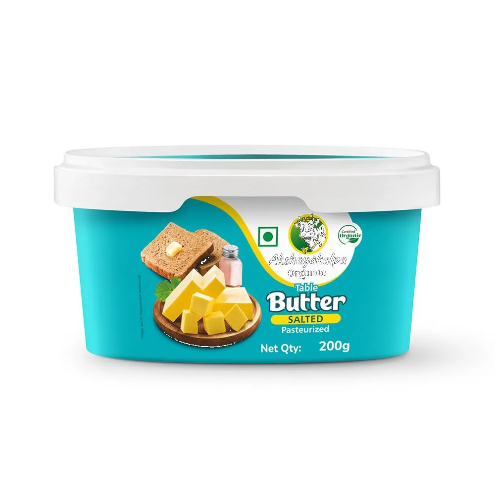 Akshayakalpa Organic Table Butter Salted Tub
