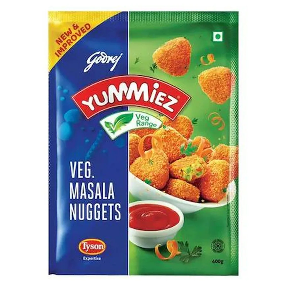 Yummiez Veg Masala Nugget 400Gm