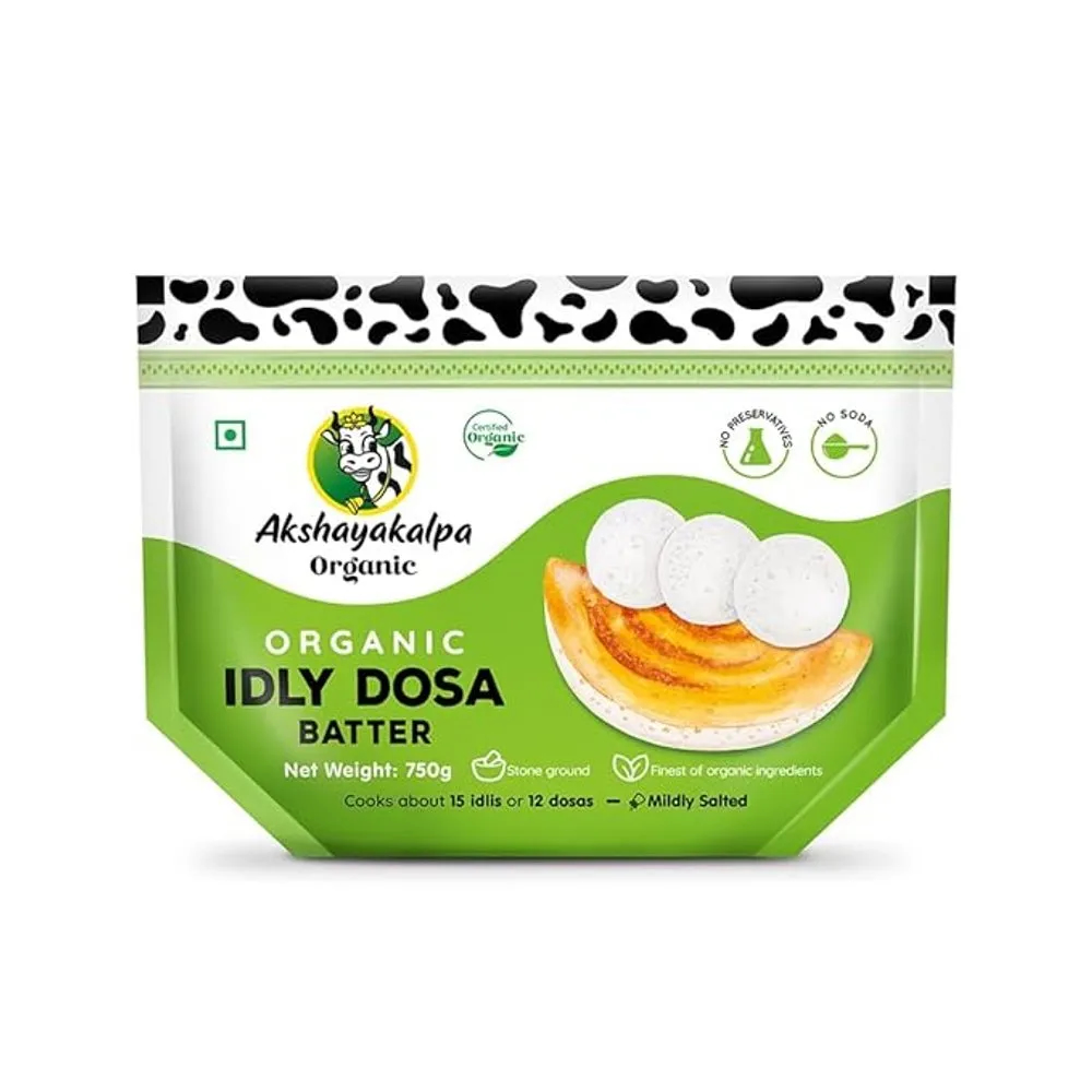 Akshayakalpa Idli & Dosa Batter 750Gm