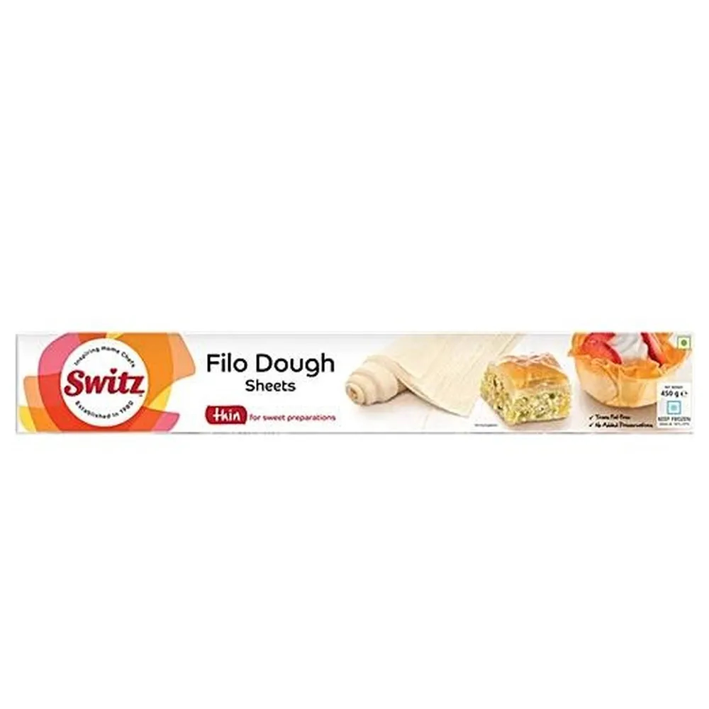 Switz Filo Pastry Thin (15 Sheets) 450G