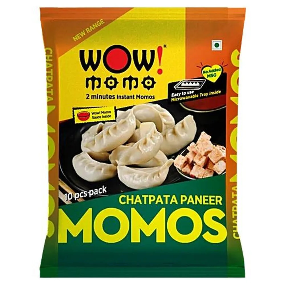 Wow! Chatpata Paneer Momos