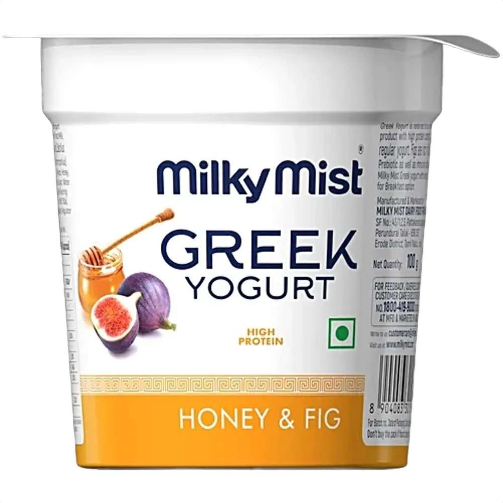 Milky Misty Greek Yogurt Honey &Fig 100GM