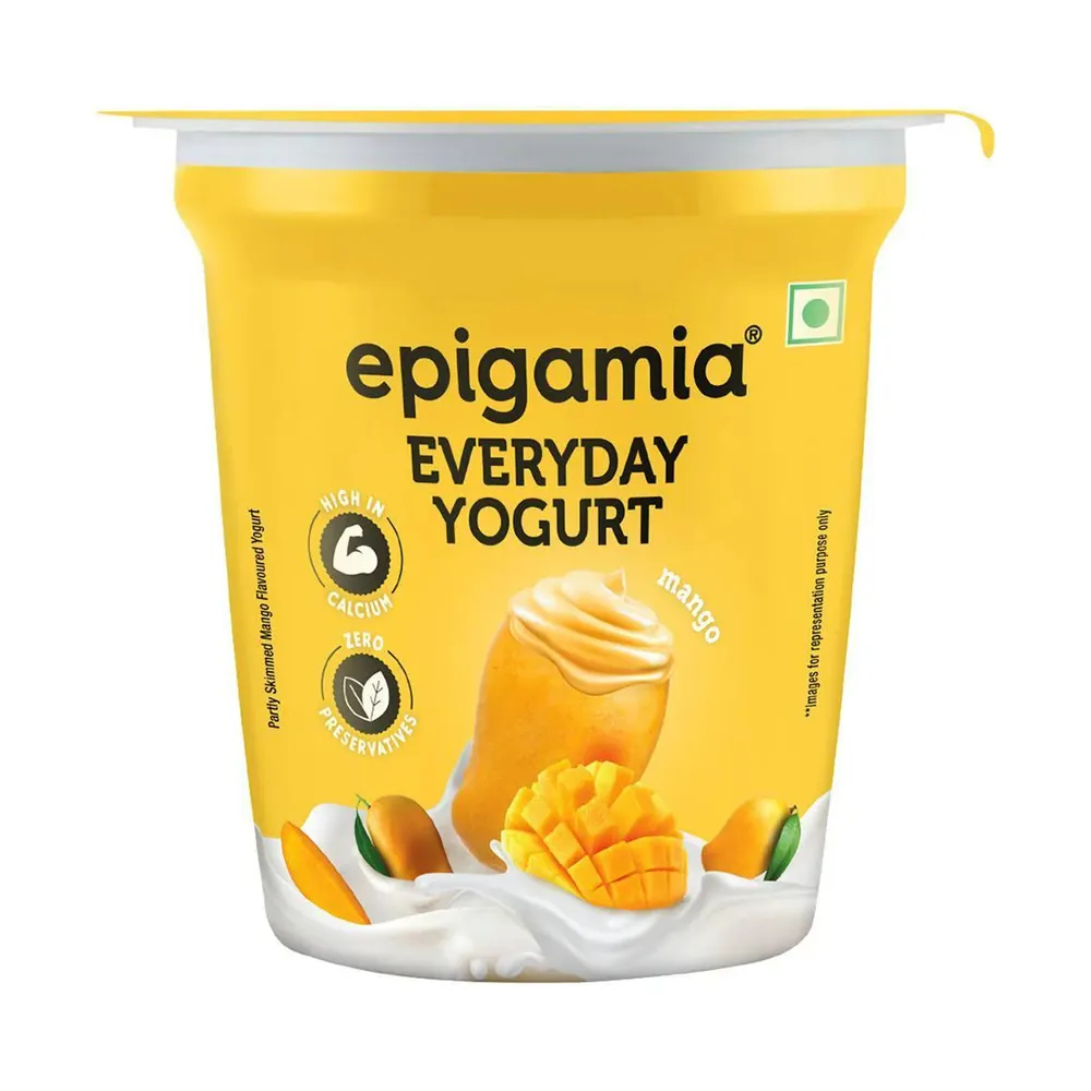 Epigamia Everyday Mango Yoghurt 100Gm
