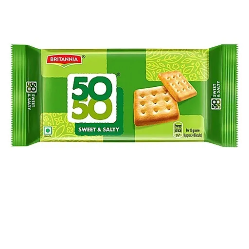 Britannia 50-50 Sweet & Salt 76 Gm