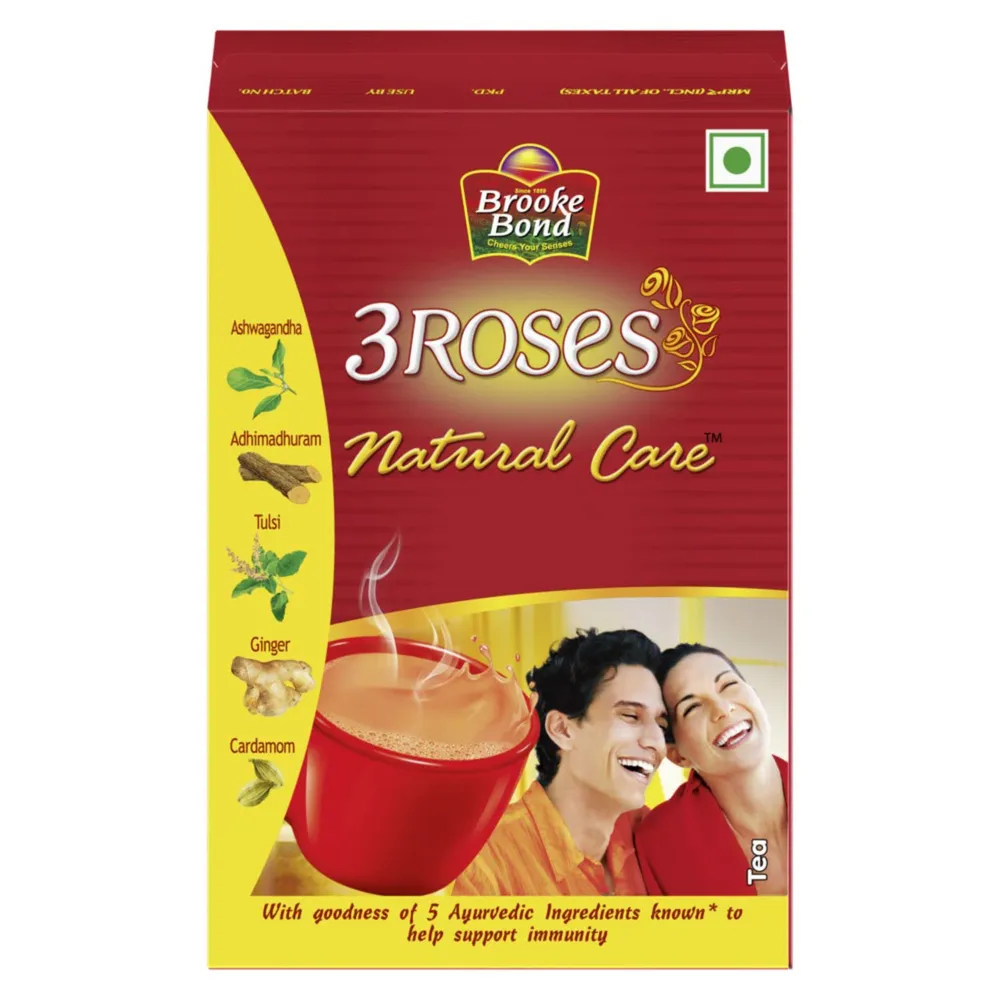 Brooke Bond 3 Roses Natural Care 250 Gm