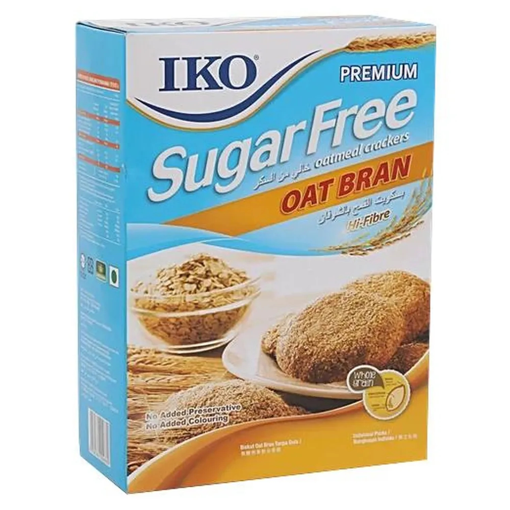 Iko Sugar Free Cracker Oat Bran 200G