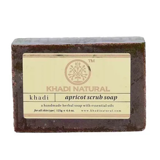 Khadi Natural Ayur Apricot Scrub Soap