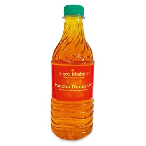 Om Bhakti Pancha Deepa Oil 1 Ltr