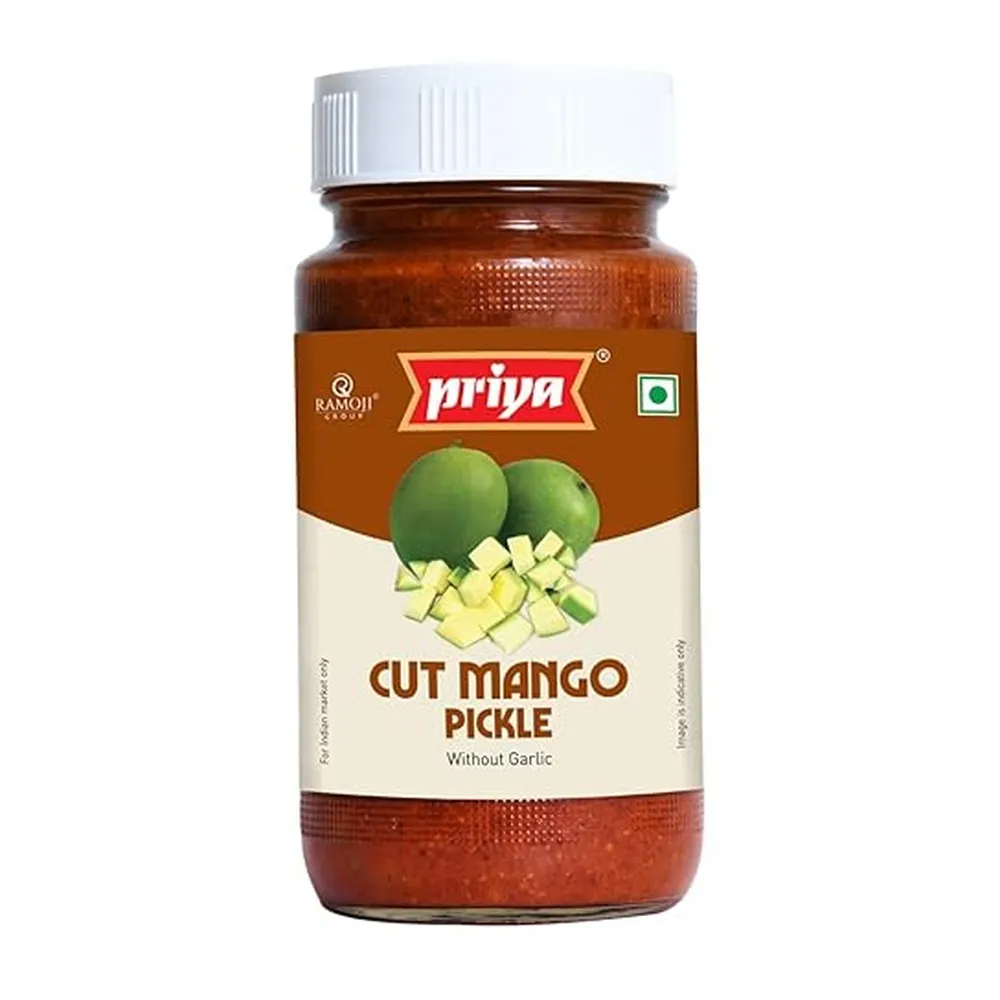 Priya Cut Mango Pkl Wo Garlic 300G