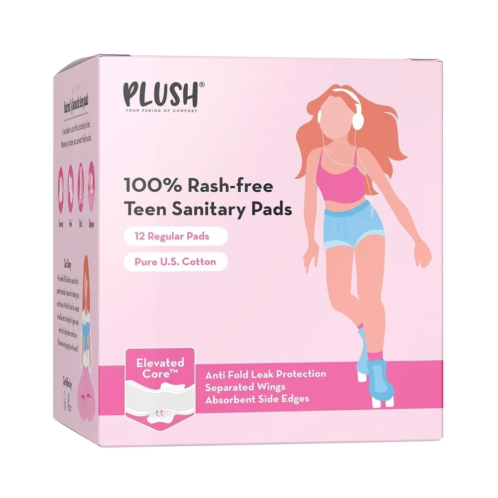 Plush Teen Pads - Regular 240Mm Pack Of