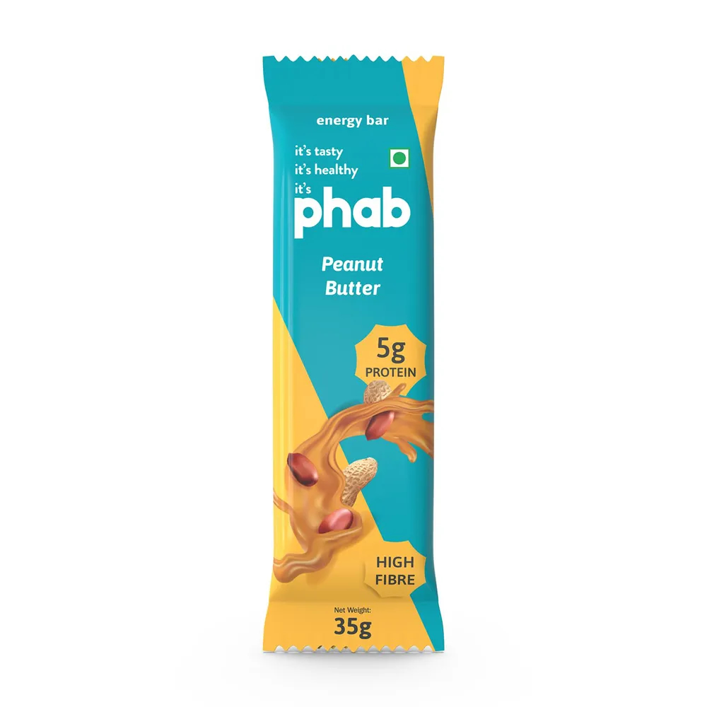 Phab Energy Bar Peanut Butter 35G