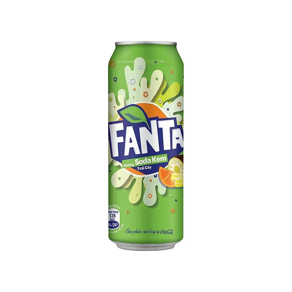 Fanta Soft Drinks Cream Soda 320Ml