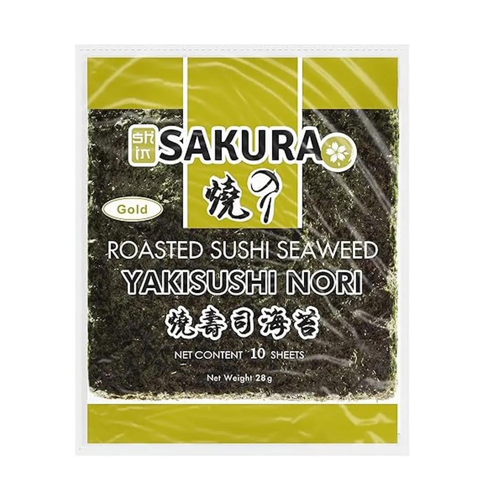 Sakura Sushi Seaweed Noori Sheet 28Gm