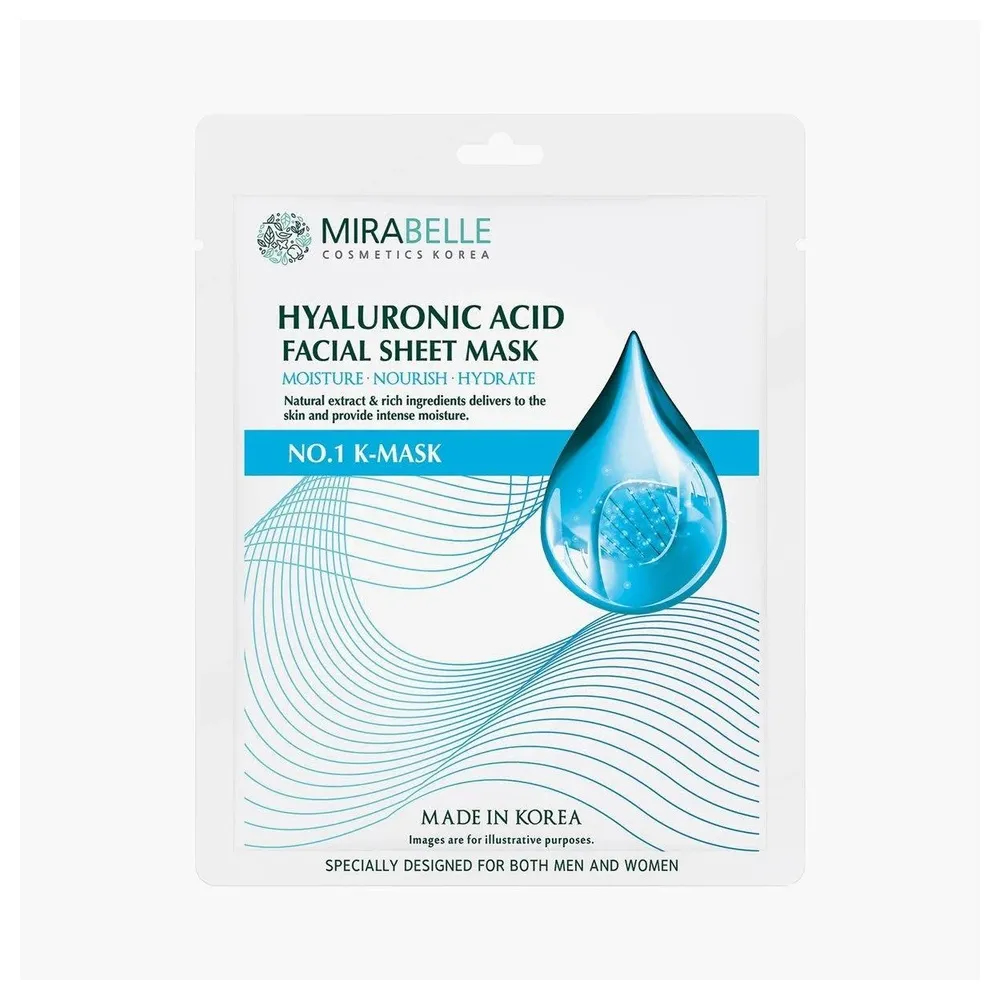 Mirabelle  Hyaluronic Acid Face Mask