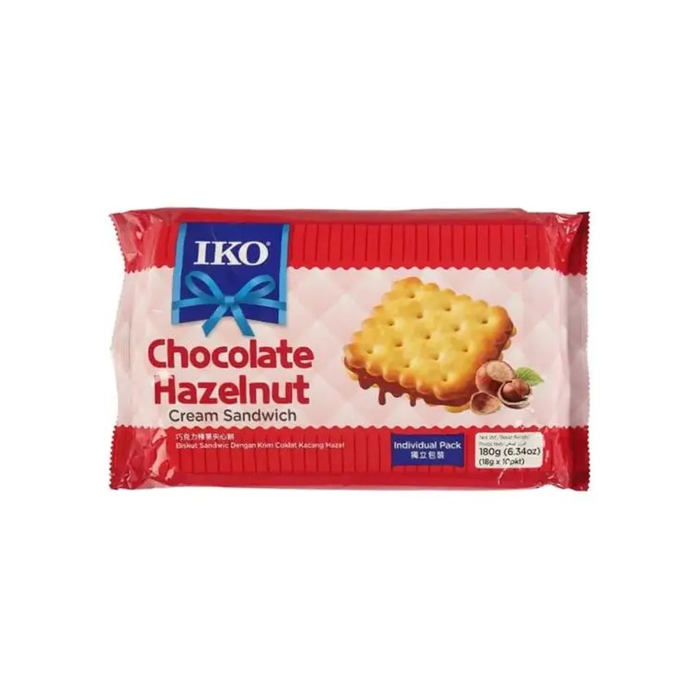 Iko Blue Chocolate Hazelnut Sandwich 18G