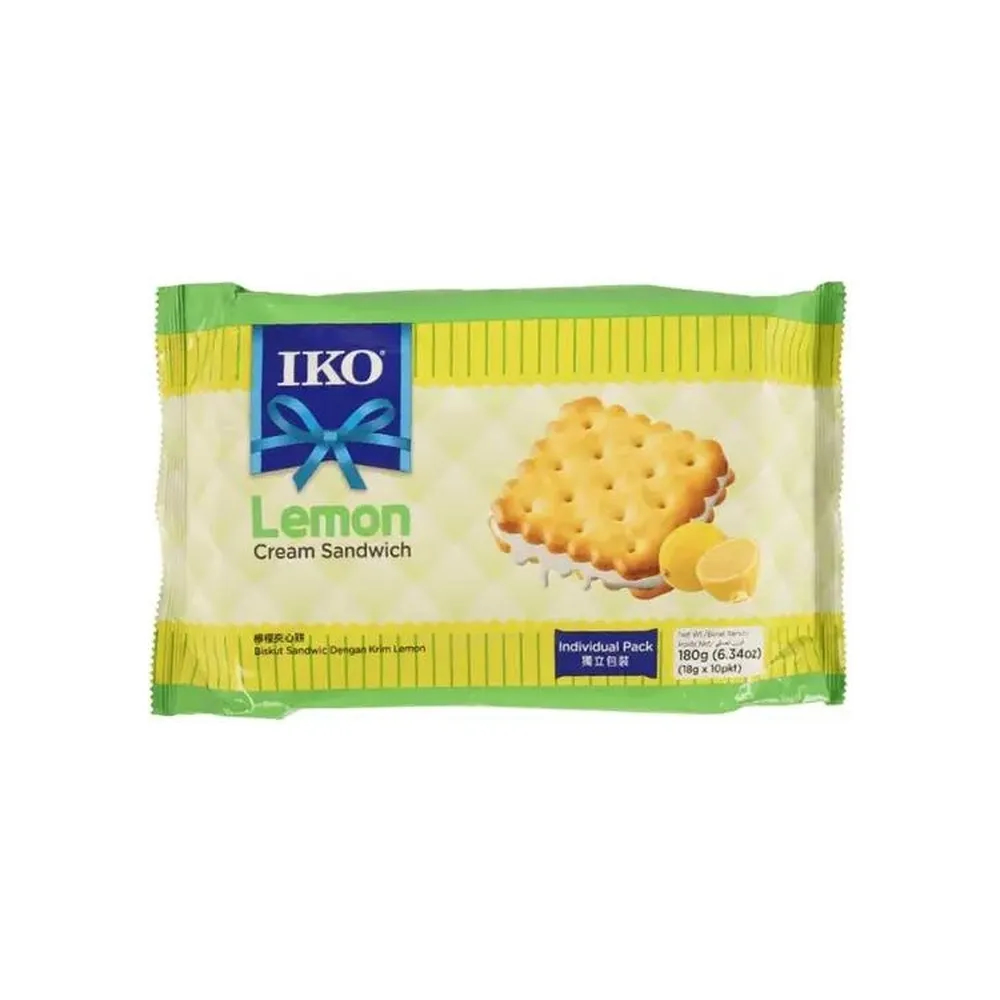 Iko Blue Ribbon Lemon Cream Sandwich180G