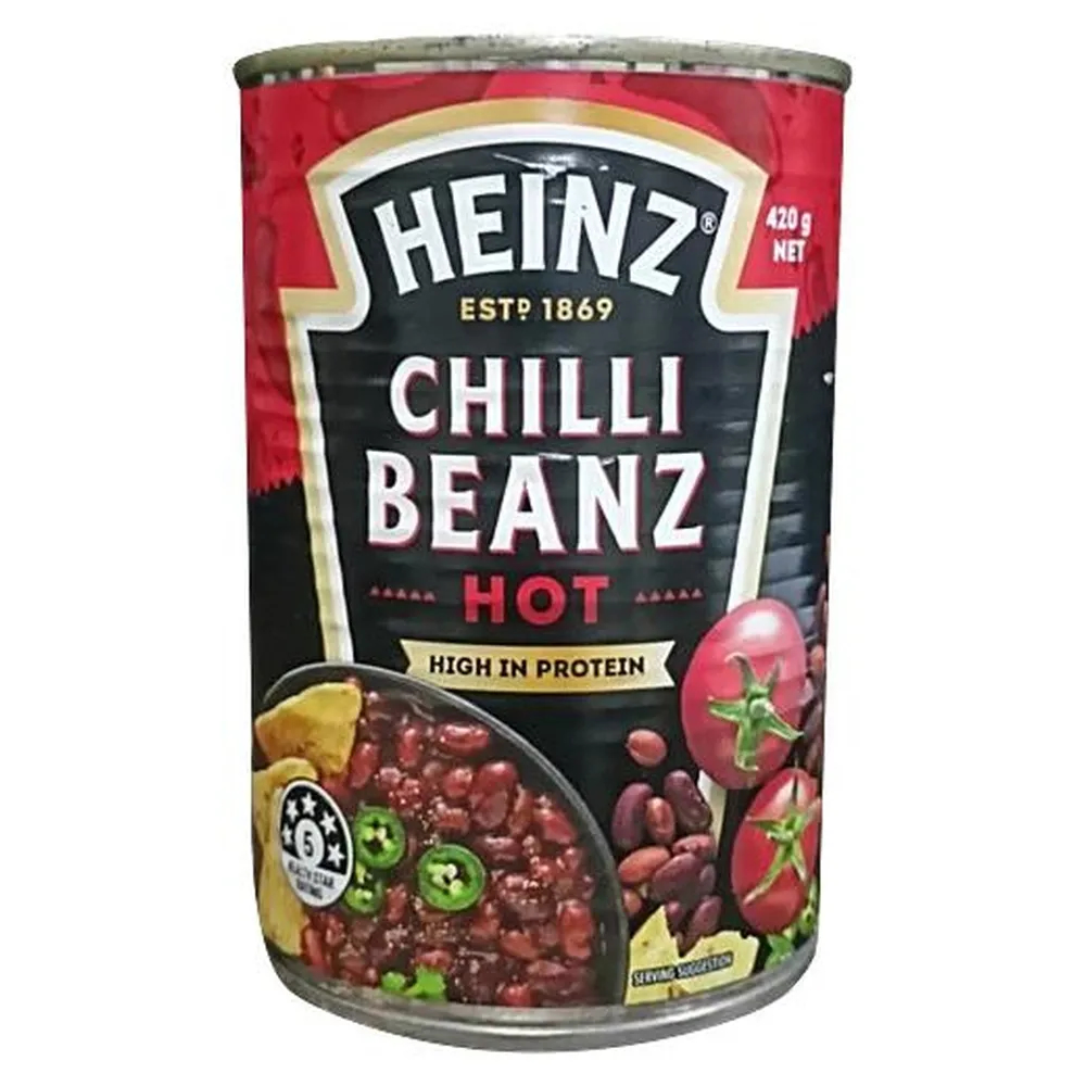Heinz Chilli Beanz Hot 420Gm