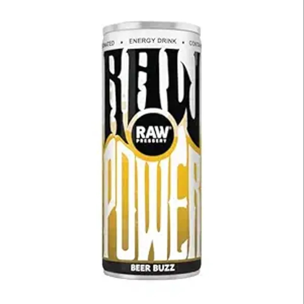 Raw Power Energy Drink Beer Buzz 250Ml