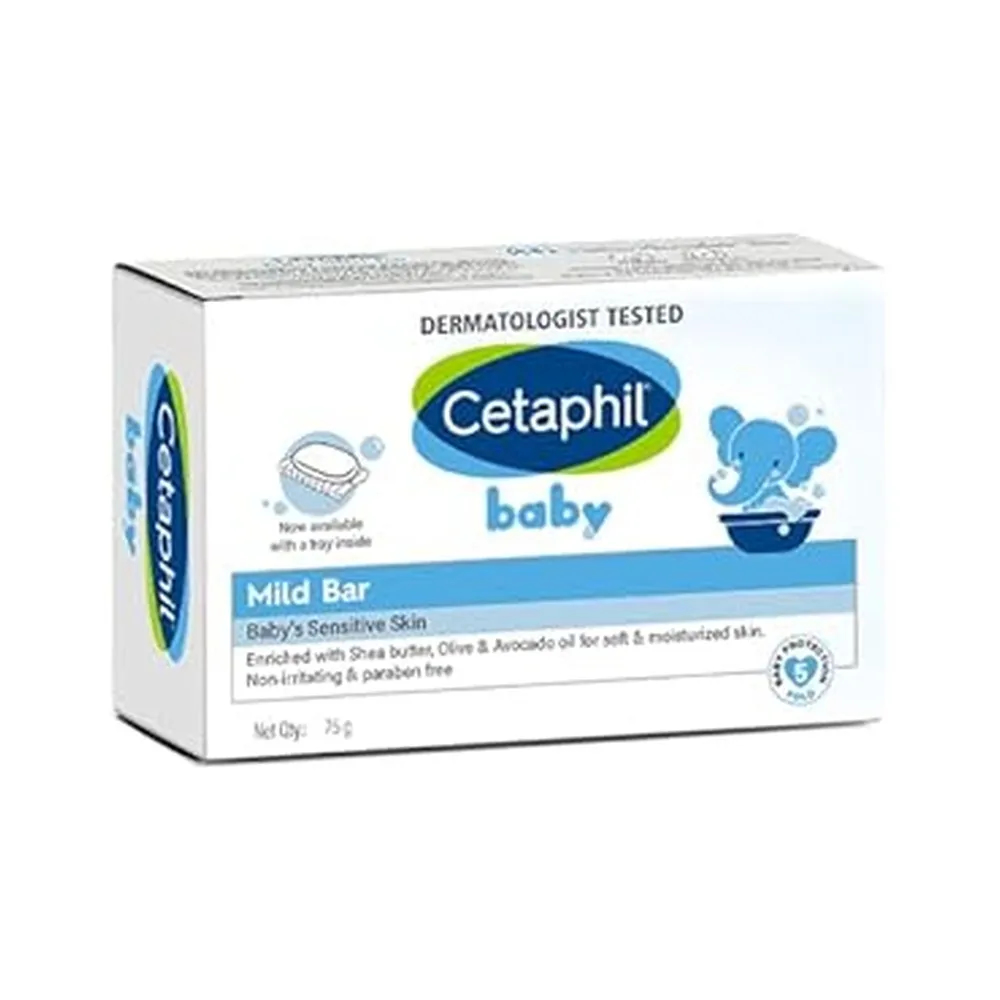 Cetaphil Baby Mild Bar 400Gm - 100Gm X 4