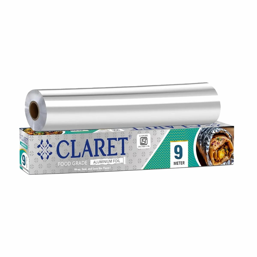 Claret Aluminium Foil Roll  9 Mtr.