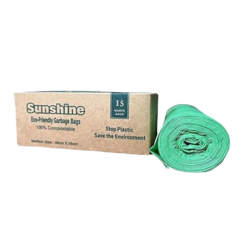 Sunshine Compostable Garbage Bags- M