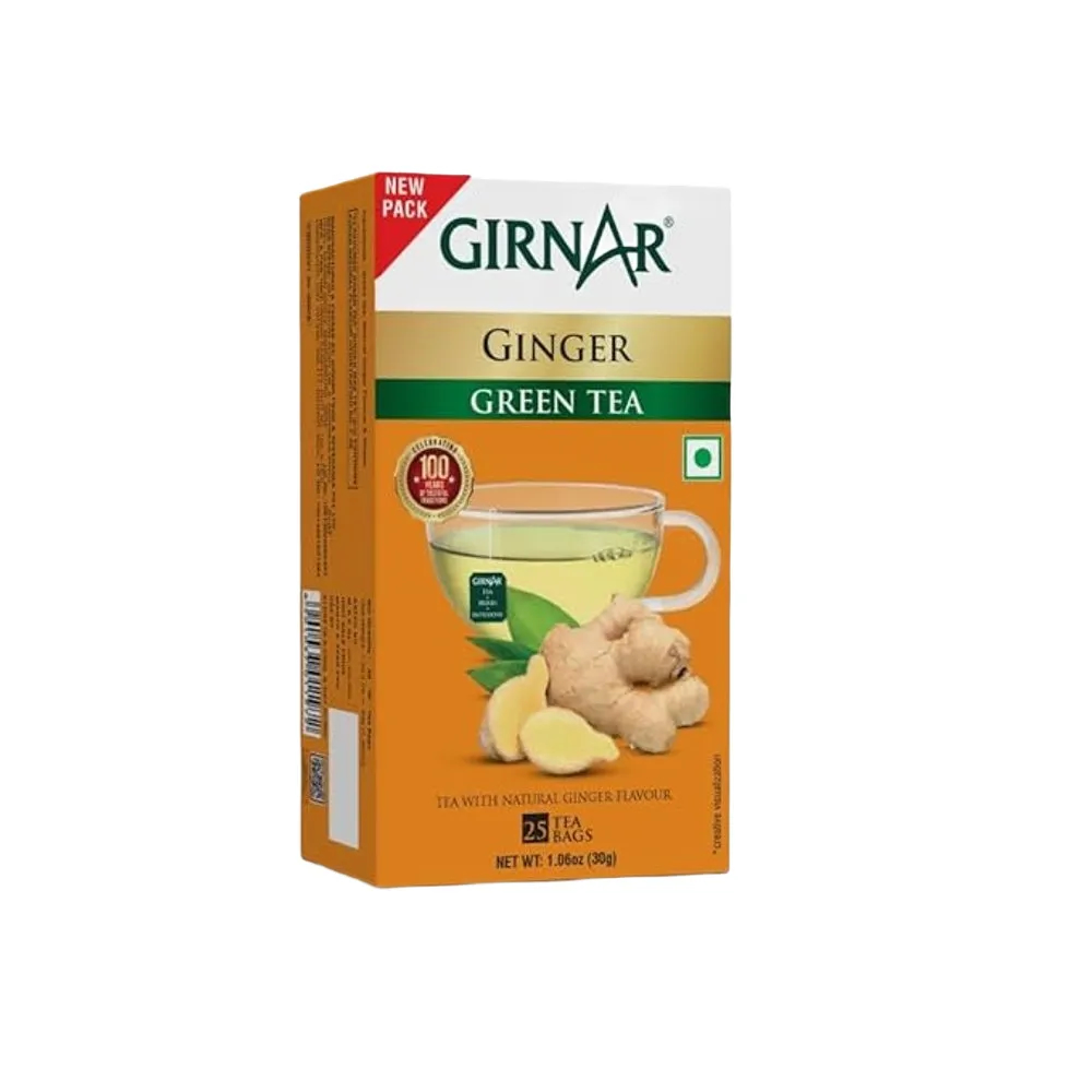 Girnar Green Tea With Ginger 25 T/B
