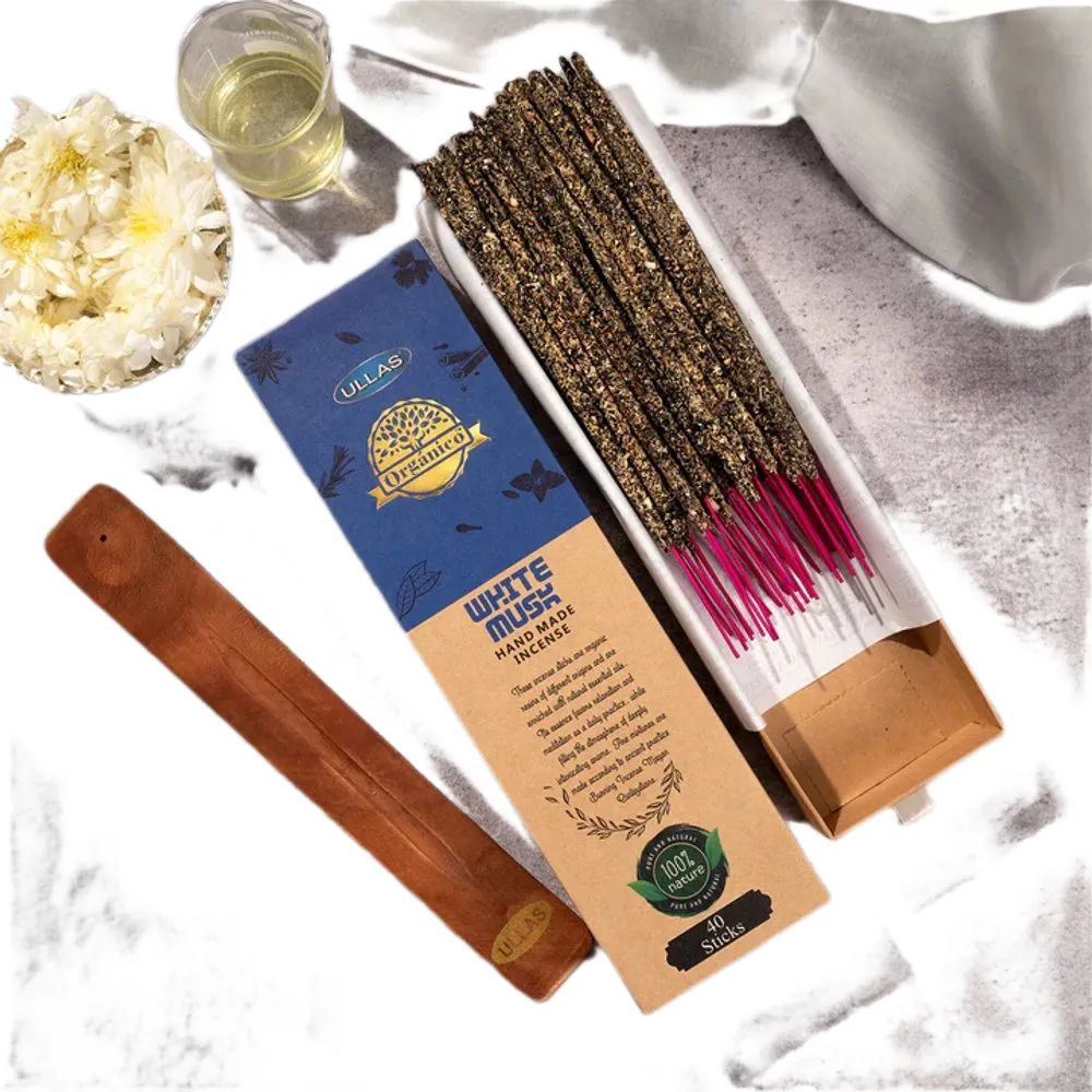 Ullas Org Wht Msk Agrbt Floral Frag 40'S