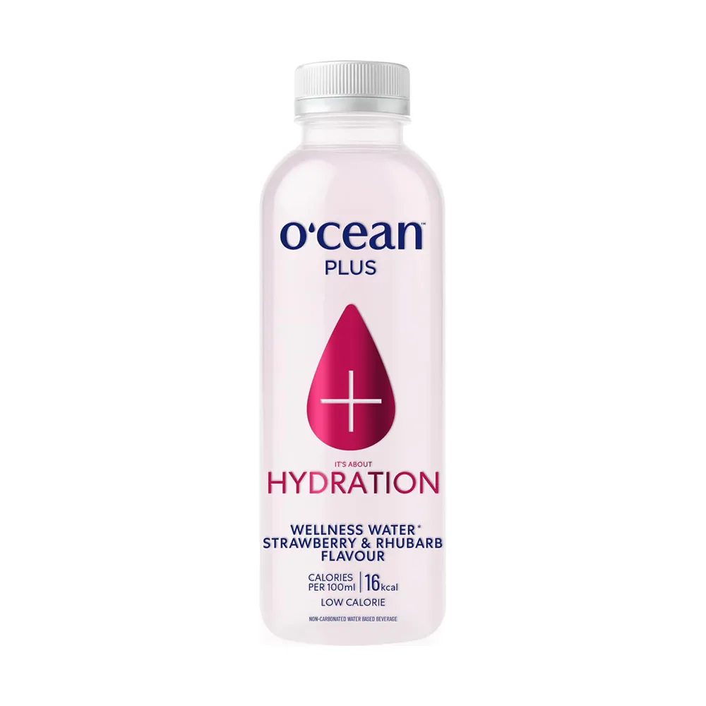 Ocean Plus Strawberry & Rhubarb 500Ml