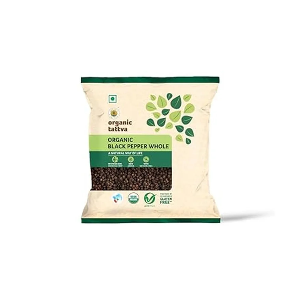 Organic Tattva Black Pepper Whole 100G