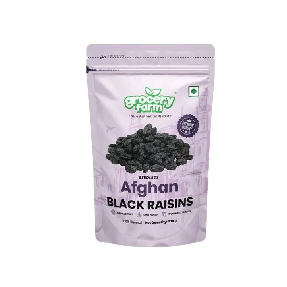 Grocery Farm Afghan Black Raisins 200 G