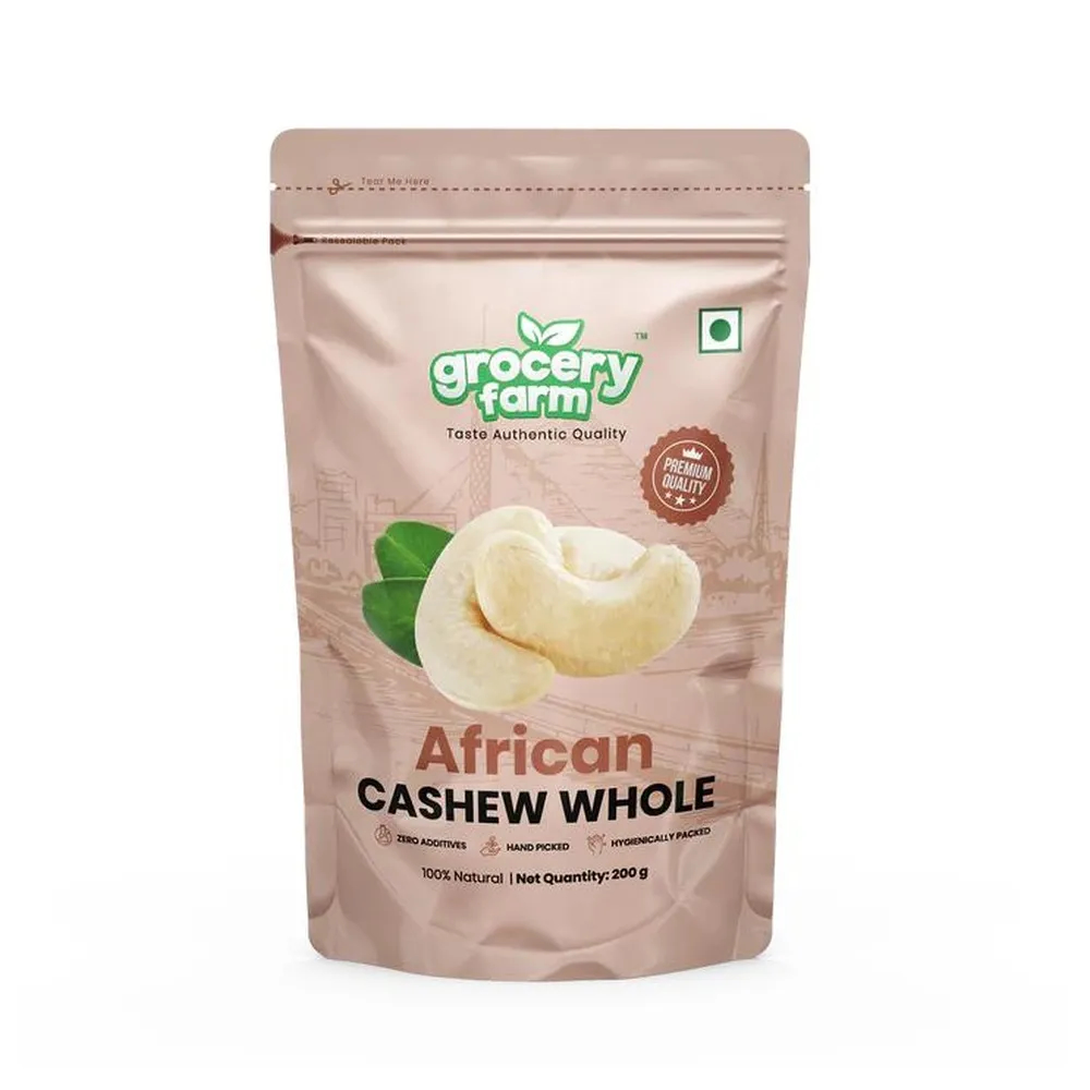 Grocery Farm African Cashew Whole 200 G