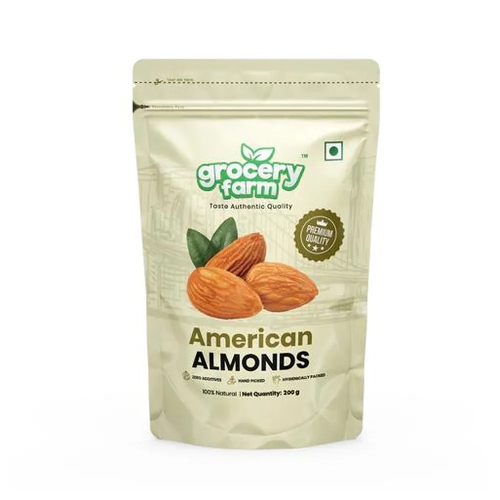 Grocery Farm American Almonds 500 G