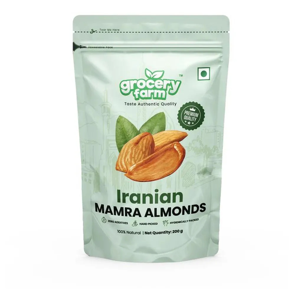 Grocery Farm Iranian Mamra Almonds 200 G