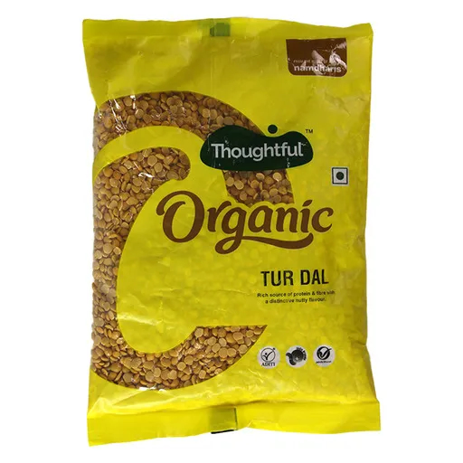 Thoughtful Organic Tur Dal 500 Gm