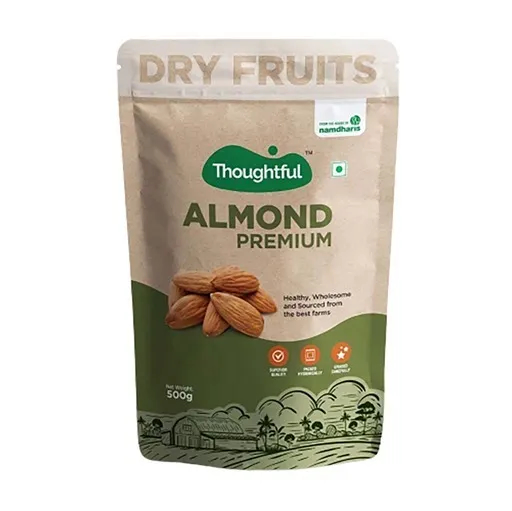 Thoughtful Almonds Premium 500 Gm