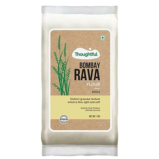 Thoughtful Pesticide-Free Sooji Rava 1Kg