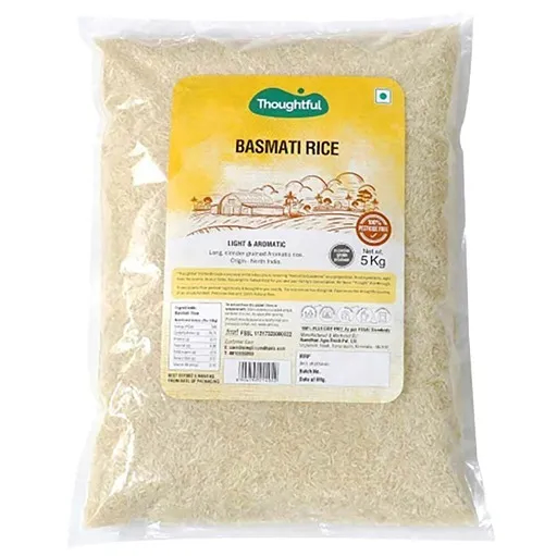 Thoughtful Pesticide-Free Basmati Rice Regular 5Kg
