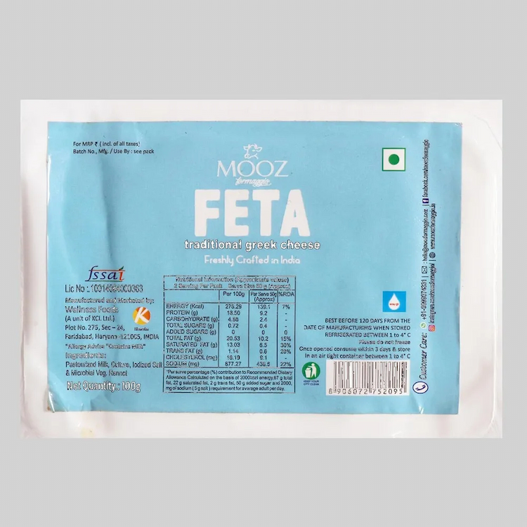 Mooz Feta Cheese 100 Gm
