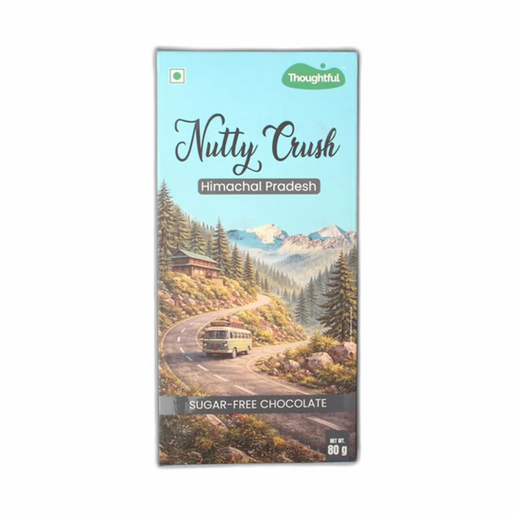 Thoughtful Sugar Free Nutty Crush 80G