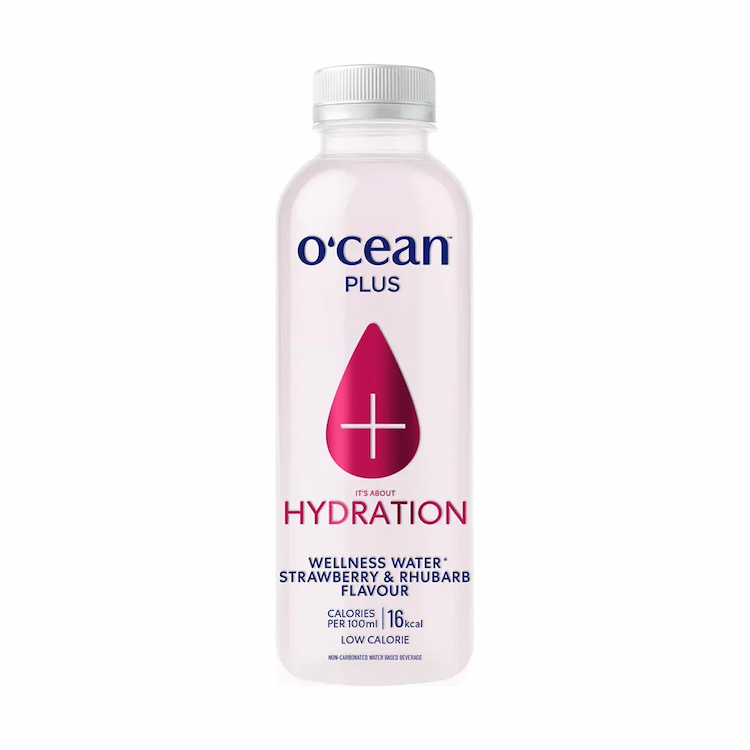 Ocean Plus Strawberry & Rhubarb 500Ml