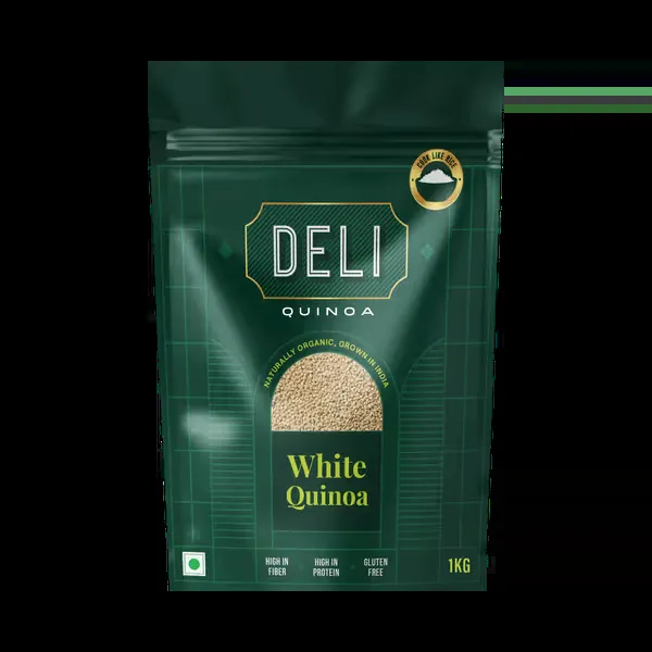 DELI BOLD-GRADE WHITE QUINOA 1KG